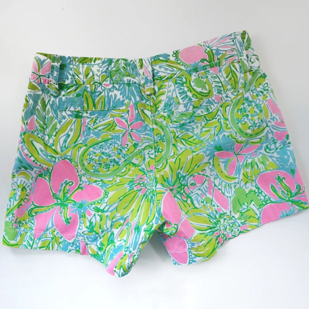Lilly Pulitzer | The Callahan Short Coconut Jungle Size 0 - Picture 5 of 6